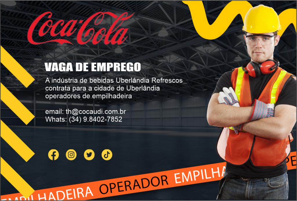 Vaga de emprego empilhadeira uberlândia