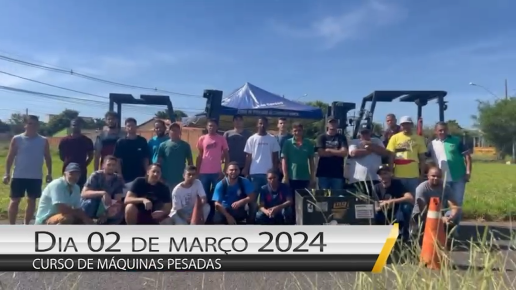 Curso de empilhadeira - Dia 02 de março de 2024