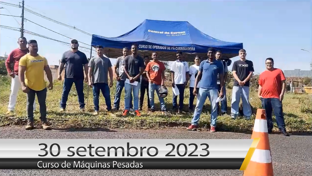 Curso de empilhadeira Uberlândia 30 de setembro de 2023