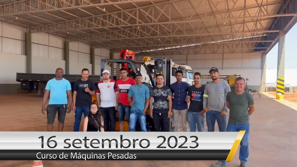 Curso de máquinas pesadas 16 de setembro de 2023