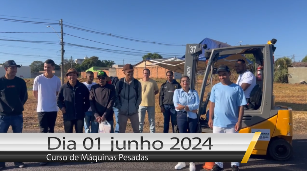 Curso para empilhadeira 01 de junho de 2024