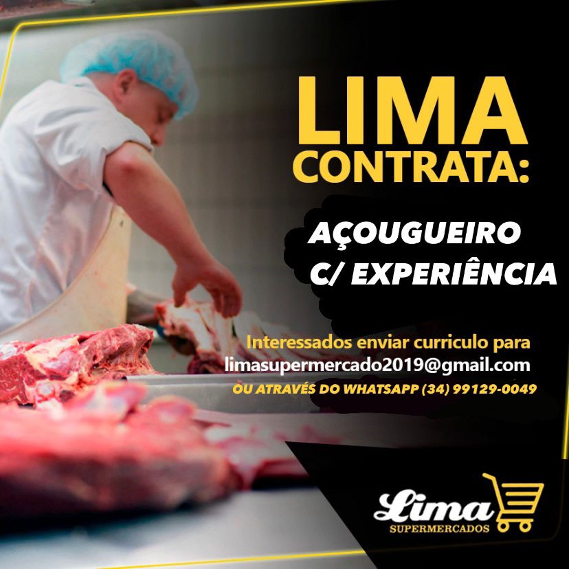 Emprego Uberlândia açougueiro