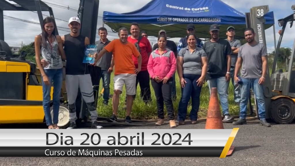 curo dirigir empilhadeira dia 20 de abril de 2024