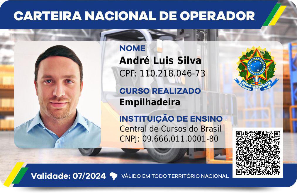 CNH operador de Empilhadeira