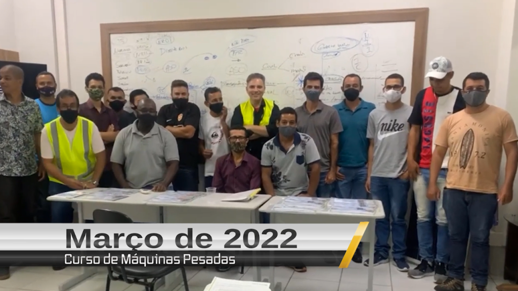 Curso de Empilhadeira - Março de 2022