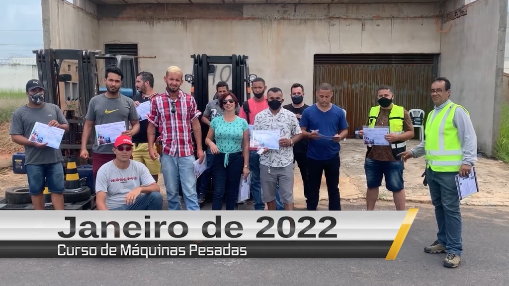 Curso de empilhadeira - janeiro de 2022