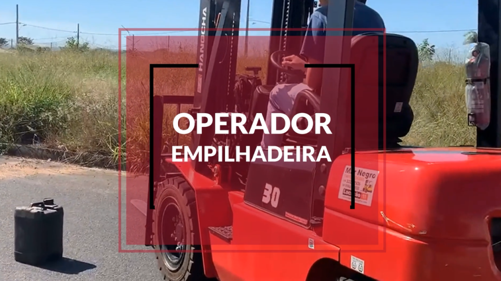 Curso de operador de empilhadeira - abril de 2022