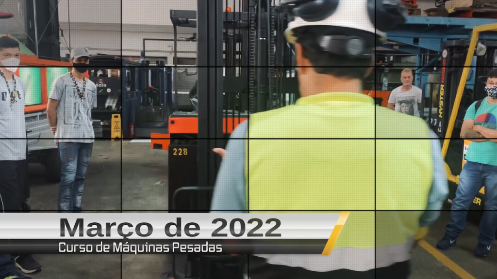 Curso de operador de empilhadeira retrátil - 2022