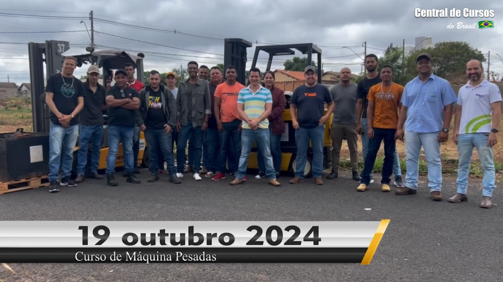 Curso de operador de empilhadeira