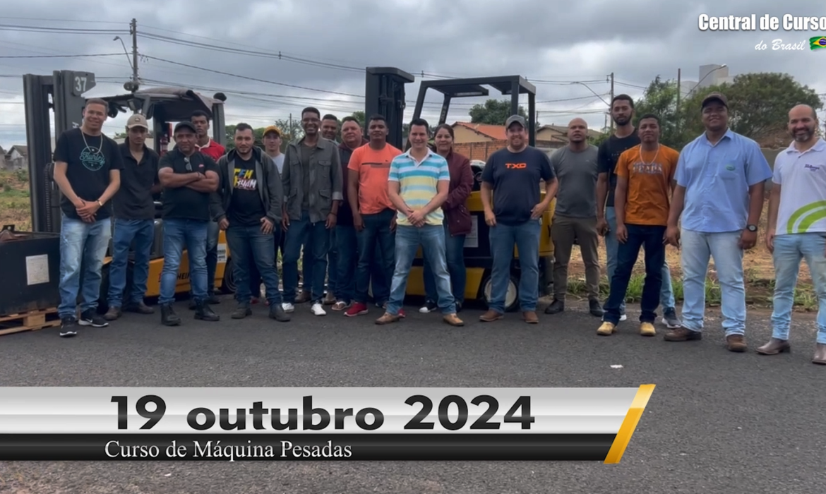 Curso de operador de empilhadeira