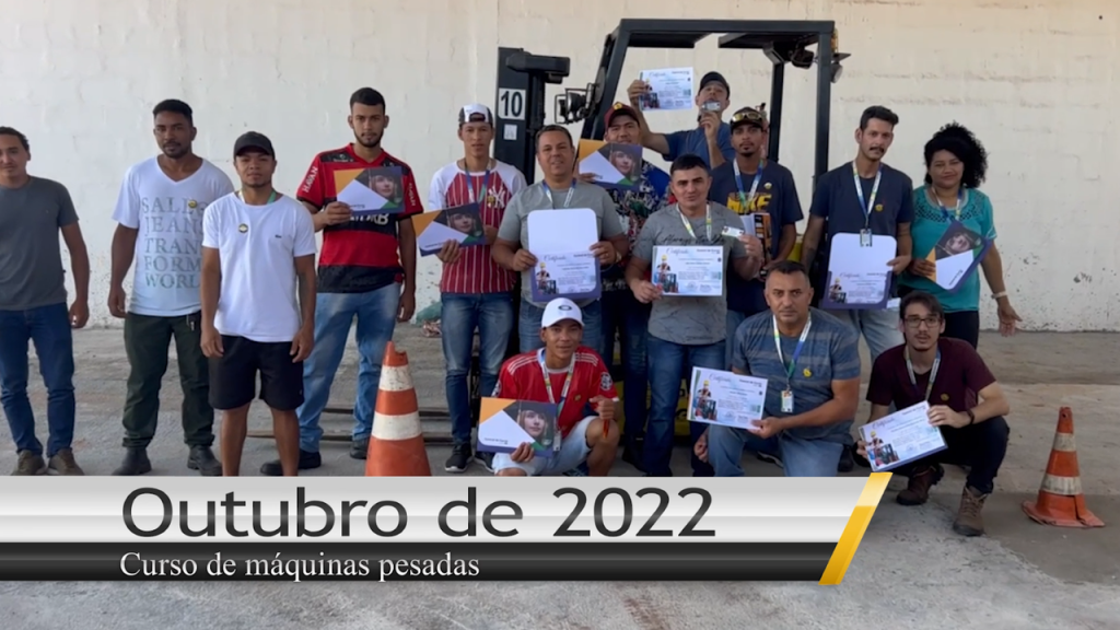 Curso Máquinas Pesadas - Outubro de 2022