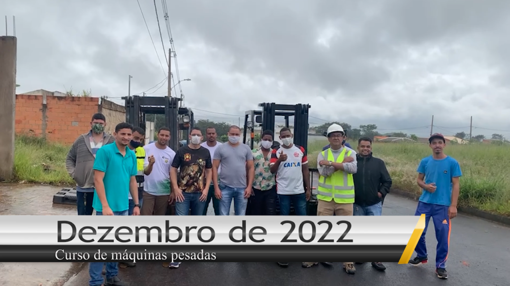 Curso de empilhadeira em Uberlândia - Mês de Dezembro de2022
