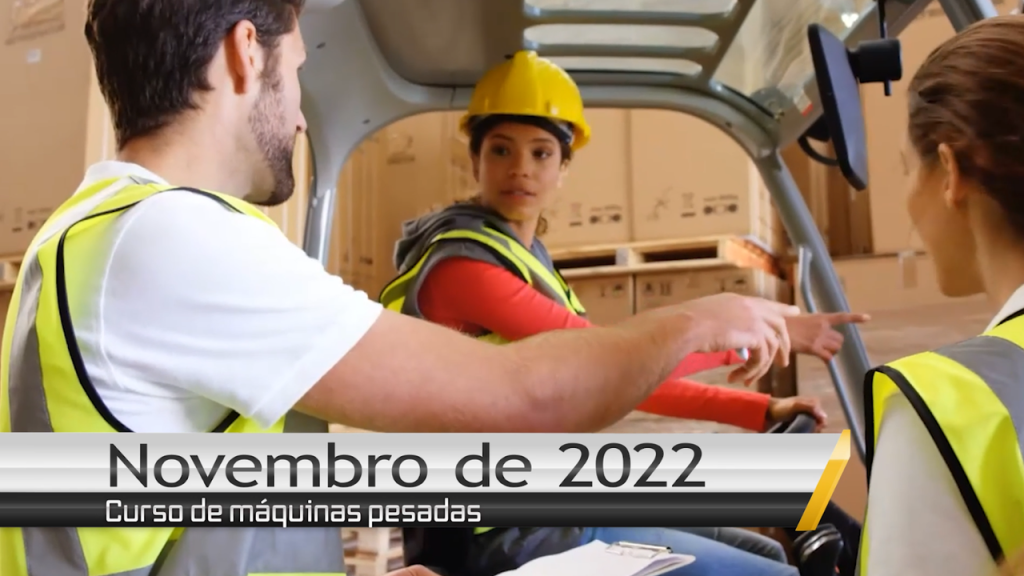 Curso de empilhadeira novembro de 2022