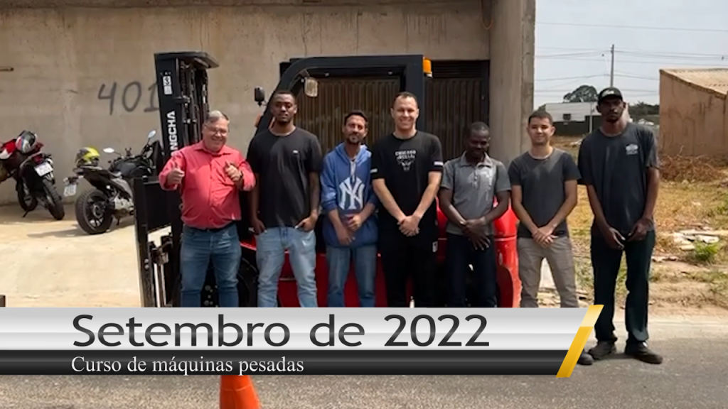 Curso de empilhadeira - setembro de 2022