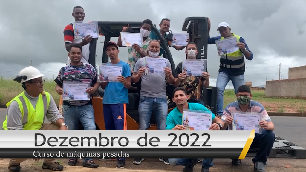 Curso de operador de Empilhadeira - Dezembro de 2022