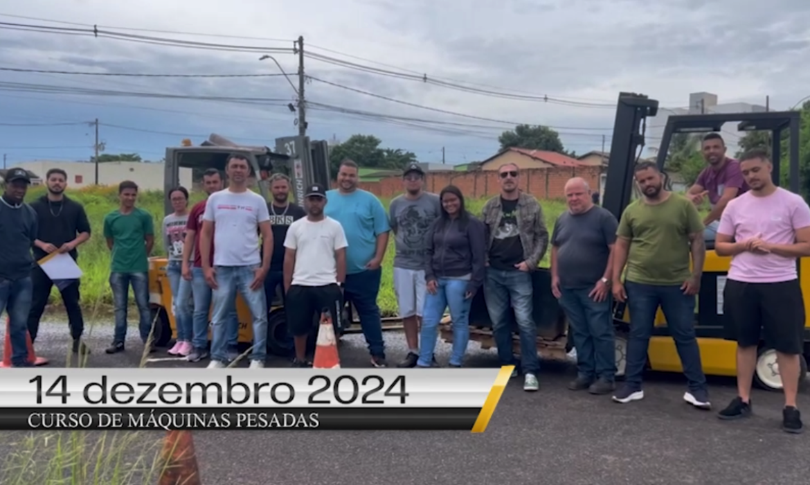 Curso de operador de empilhadeira 14 de dezembro de 2024 Udia