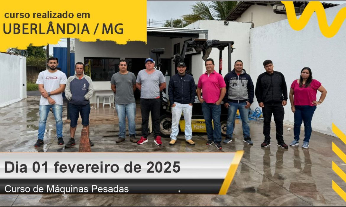 Curso de empilhadeira em Uberlândia