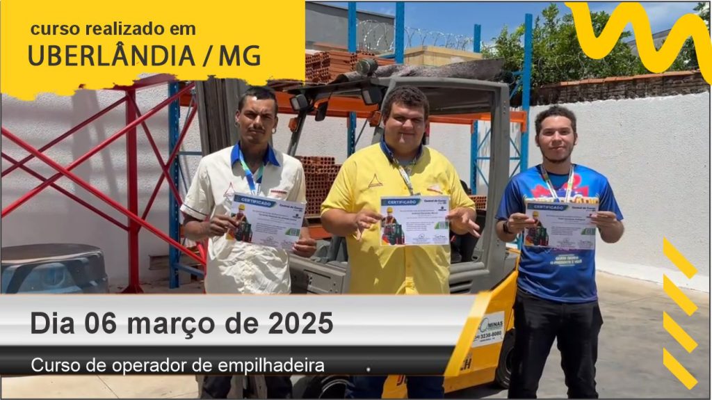 Curso de empilhadeira - Uberlândia - Bahamas