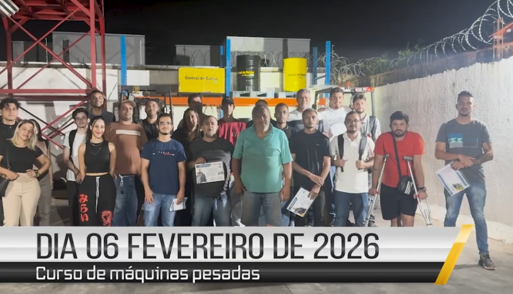 Curso de empilhadeira - 06 de fevereiro de 2026