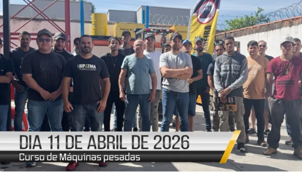 Curso de empilhadeira -11 de abril de 2026