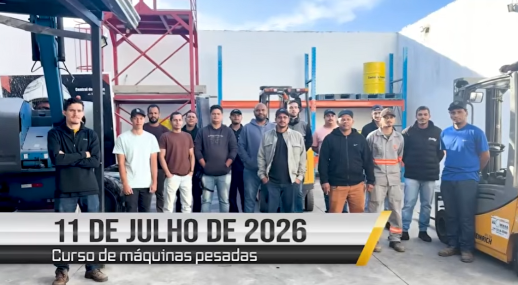 Curso de empilhadeira - 11 de julho de 2026