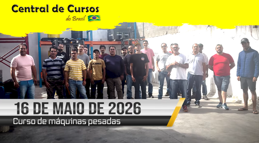 Curso de empilhadeira - 16 de maio de 2026