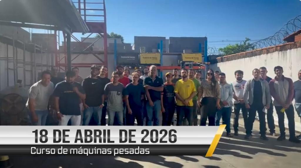 Curso de empilhadeira - 18 de abril de 2026