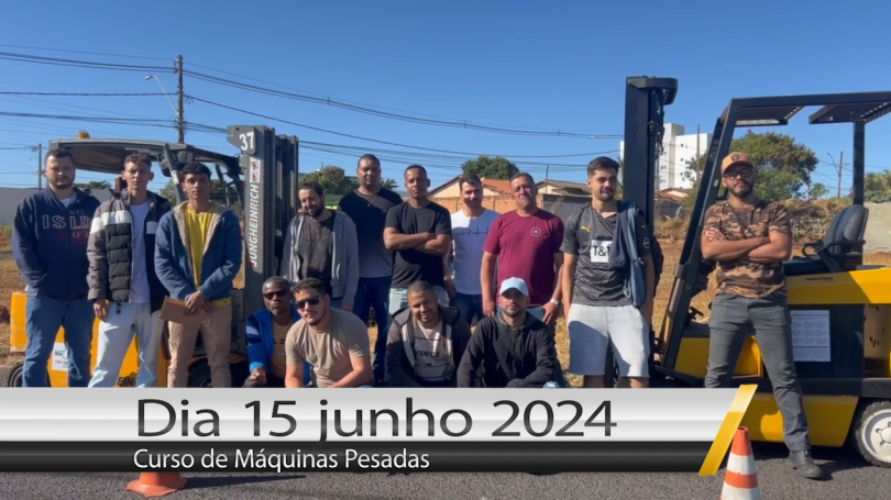 Curo de Empilhadeira Dia 15 de junho de 2024
