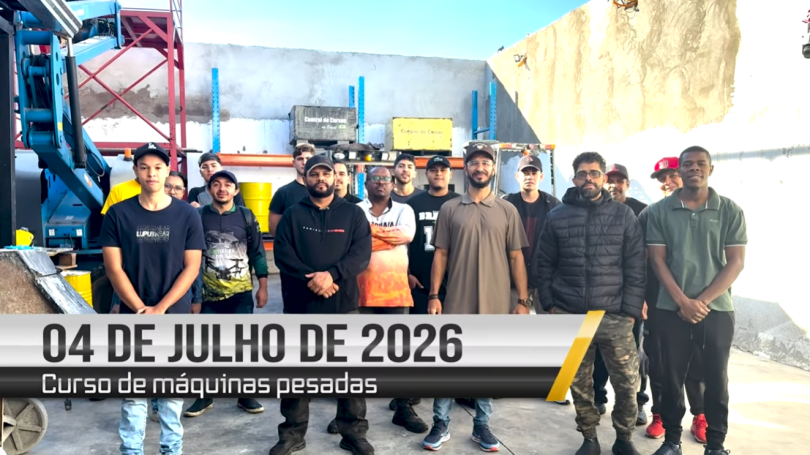 Curso de empilhadeira - 04 de julho de 2026