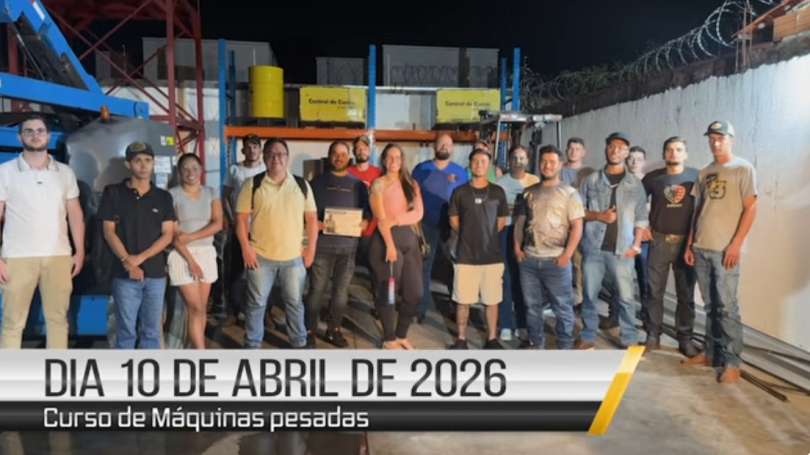 Curso de empilhadeira - 10 de abril de 2026