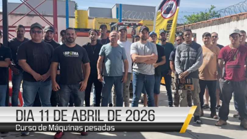 Curso de empilhadeira -11 de abril de 2026