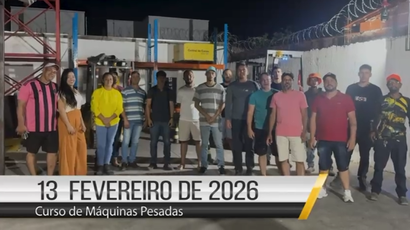 Curso de empilhadeira - 13 de fevereiro de 2026
