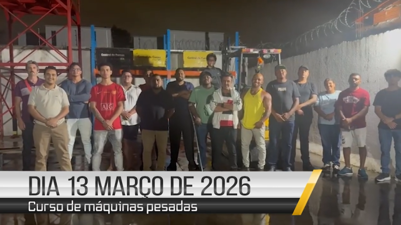 Curso de empilhadeira -13 de março de 2026