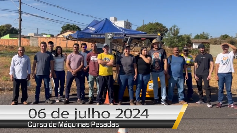 Curso de empilhadeira Dia 06 de julho de 2024