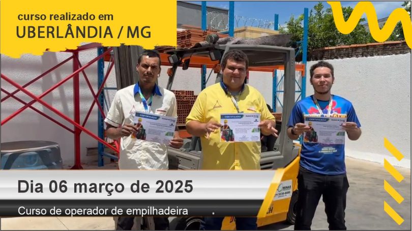 Curso de empilhadeira - Uberlândia - Bahamas