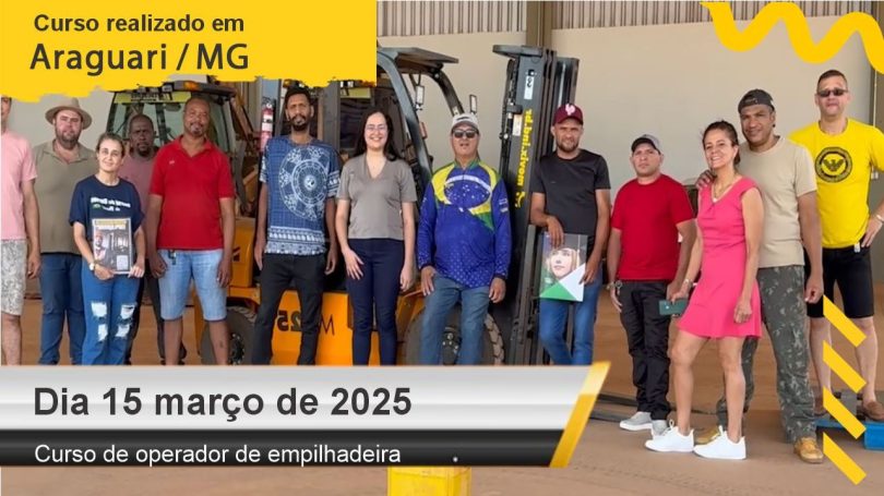 Curso de empilhadeira em Araguari