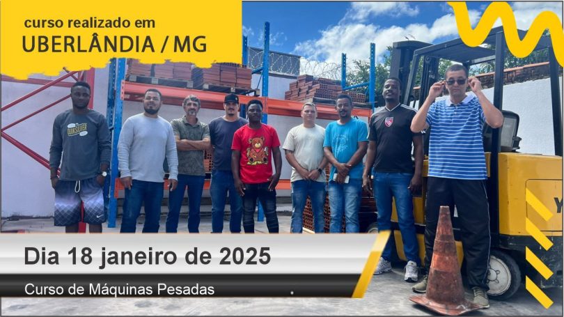 Curso de operador de empilhadeira CNH