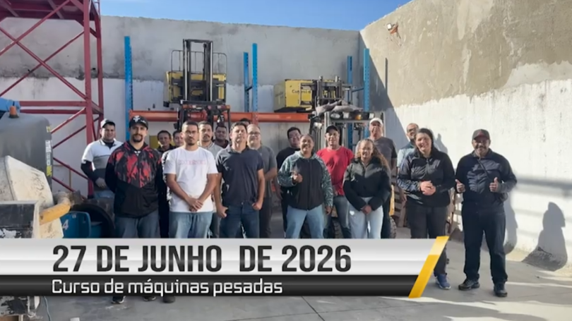 Curso de operador de empilhadeira - Dia 27 de junho de 2026