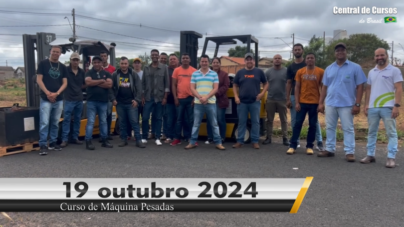 Curso de operador de empilhadeira