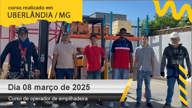 Curso empilhadeira em Uberlândia